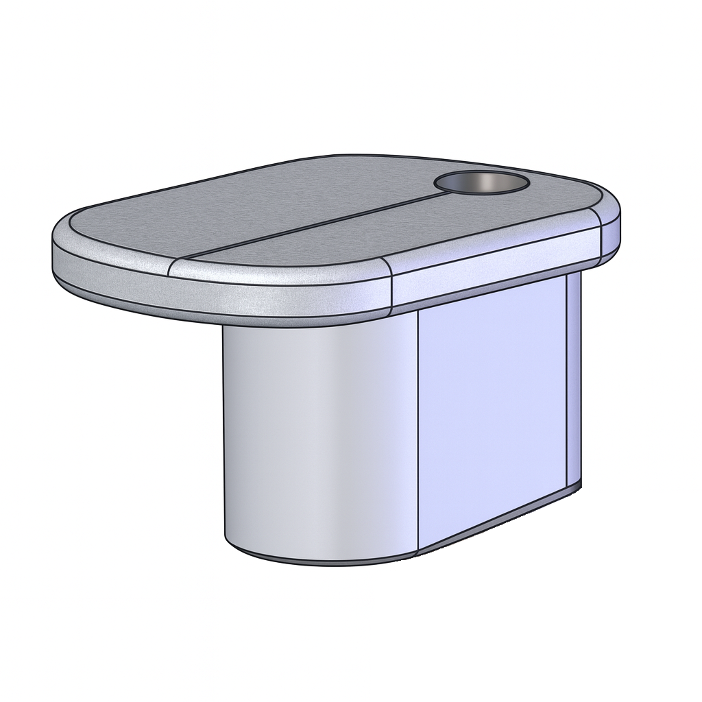 Vervaview X800 Bite Plate (Plastic part only)
