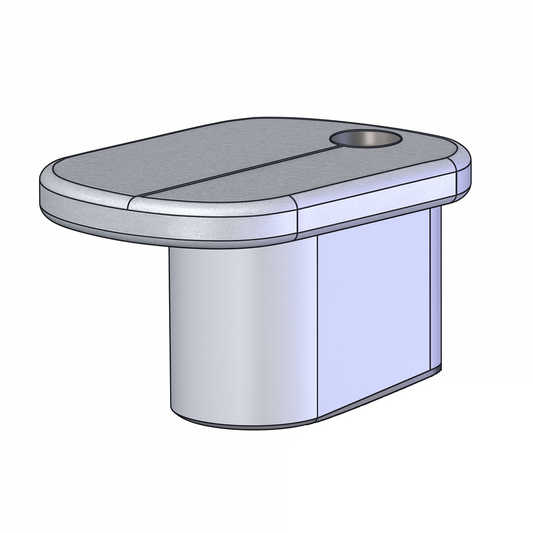 Vervaview X800 Bite Plate (Plastic part only)
